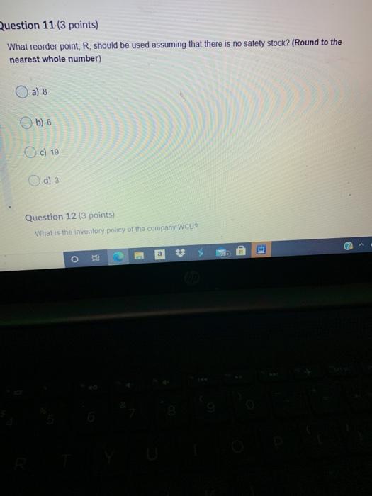 d) Number of C item would be eleven (Q10-14) Z is