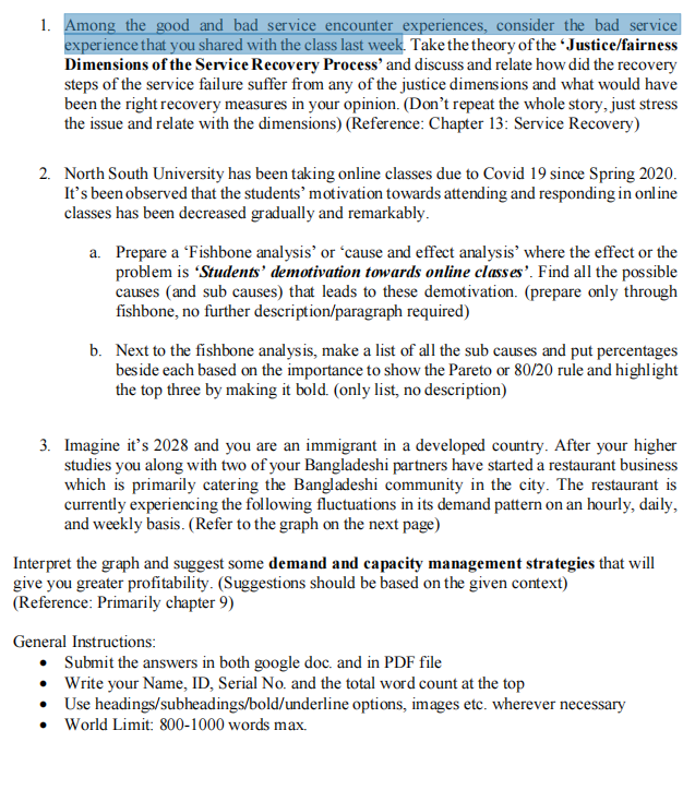 1. Among the good and bad service encounter