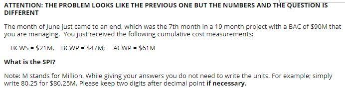 ATTENTION: THE PROBLEM LOOKS LIKE THE PREVIOUS