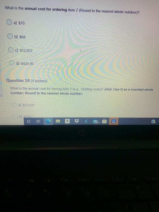 d) Number of C item would be eleven 1910-14) Z is