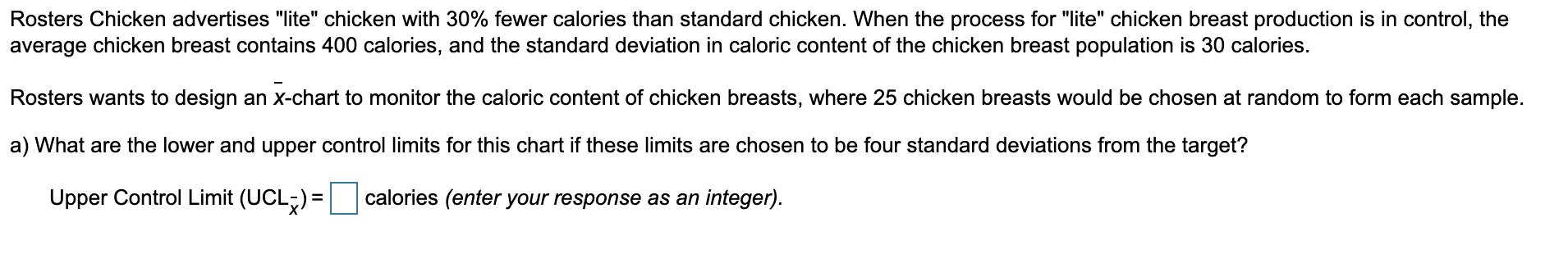Rosters Chicken advertises "lite" chicken with