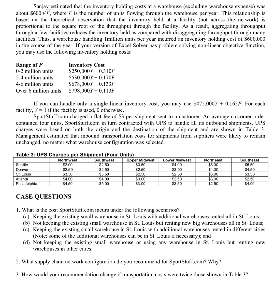 Case 1: Managing Growth at SportStuff.com