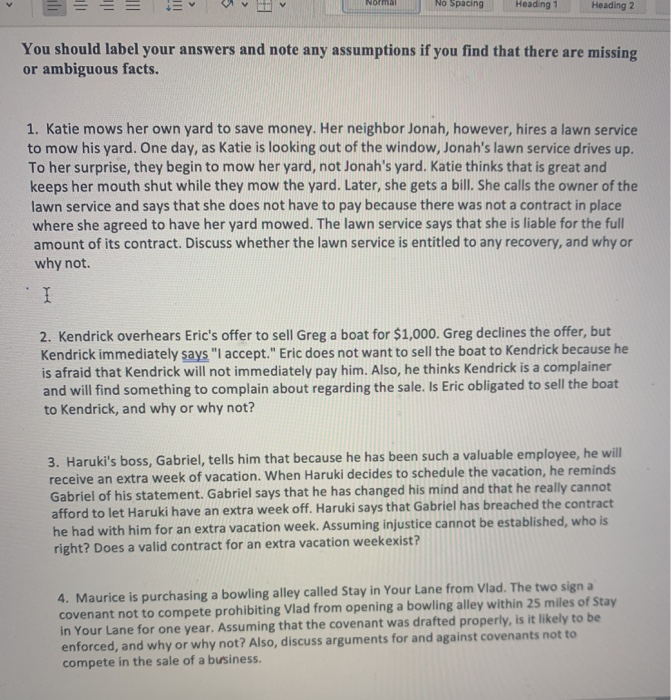 = = = = E U No Spacing Heading 1 Heading 2 You