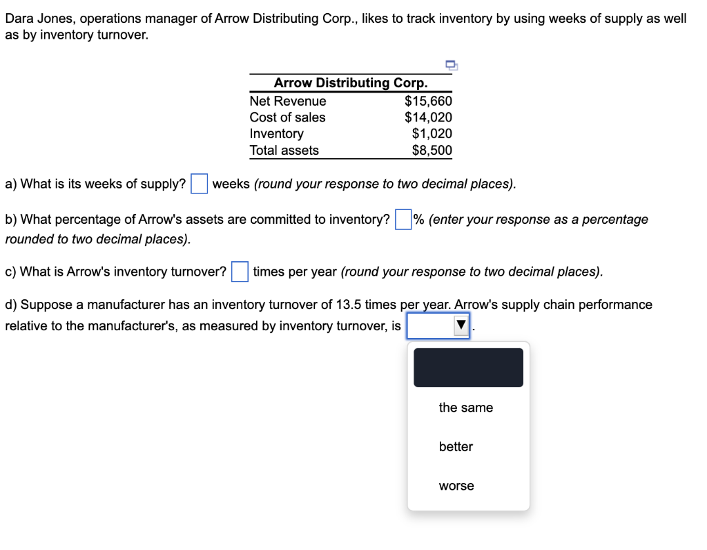 Dara Jones, operations manager of Arrow