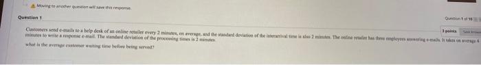 Question 1 Customer sene-obelpdesk of online
