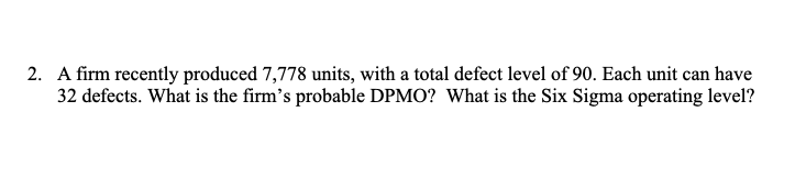 Sigma Level (Standard Deviations Above the Mean)