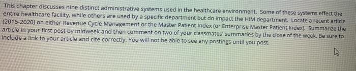 This chapter discusses nine distinct