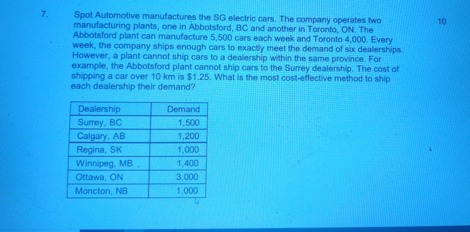 This question is need to be done on Excel. please