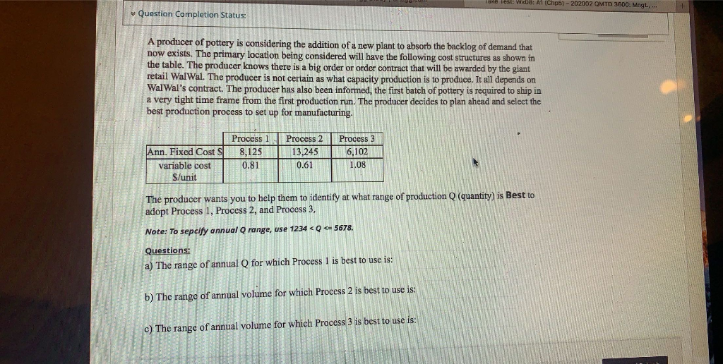 lake lest: WW: Al Chp5) - 202002 QMTD 3600: