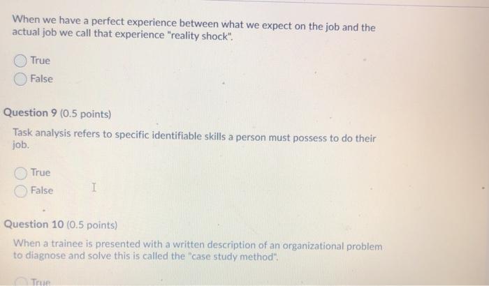 When we have a perfect experience between what we