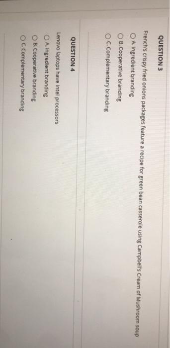 QUESTION 1 Betty Croker Original Supreme brownie