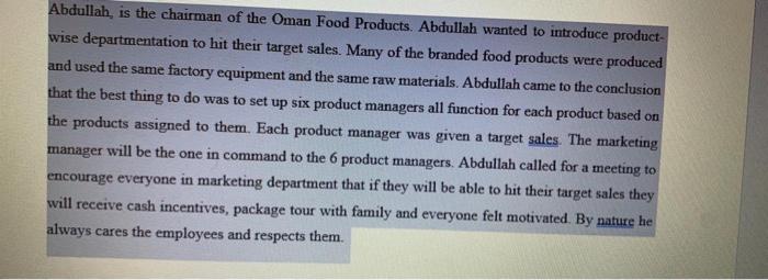 3- WHAT SPECIFIC SKILLS (3) SHOULD MR ABDULLAH