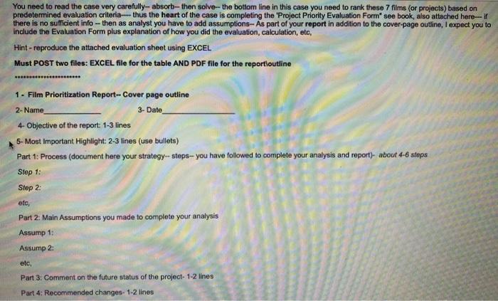 You need to read the case very carefully-