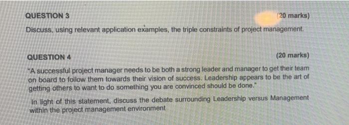 Answer ALL the questions in this section.