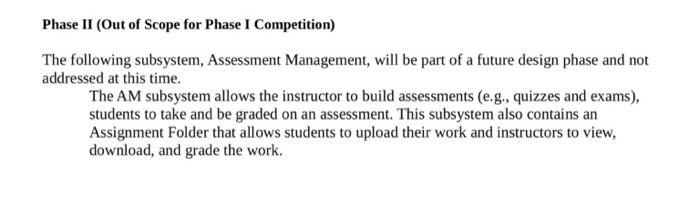 please just write the functional requirements and