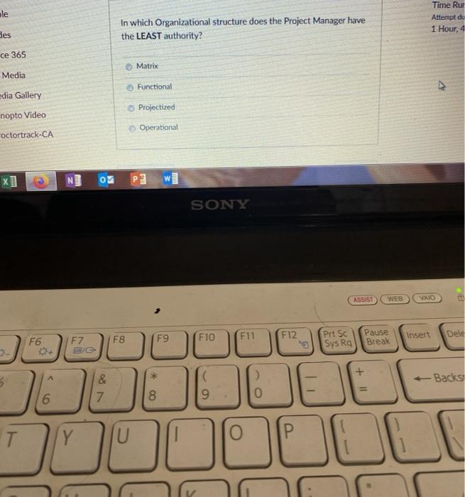 ole Ses In which Organizational structure does