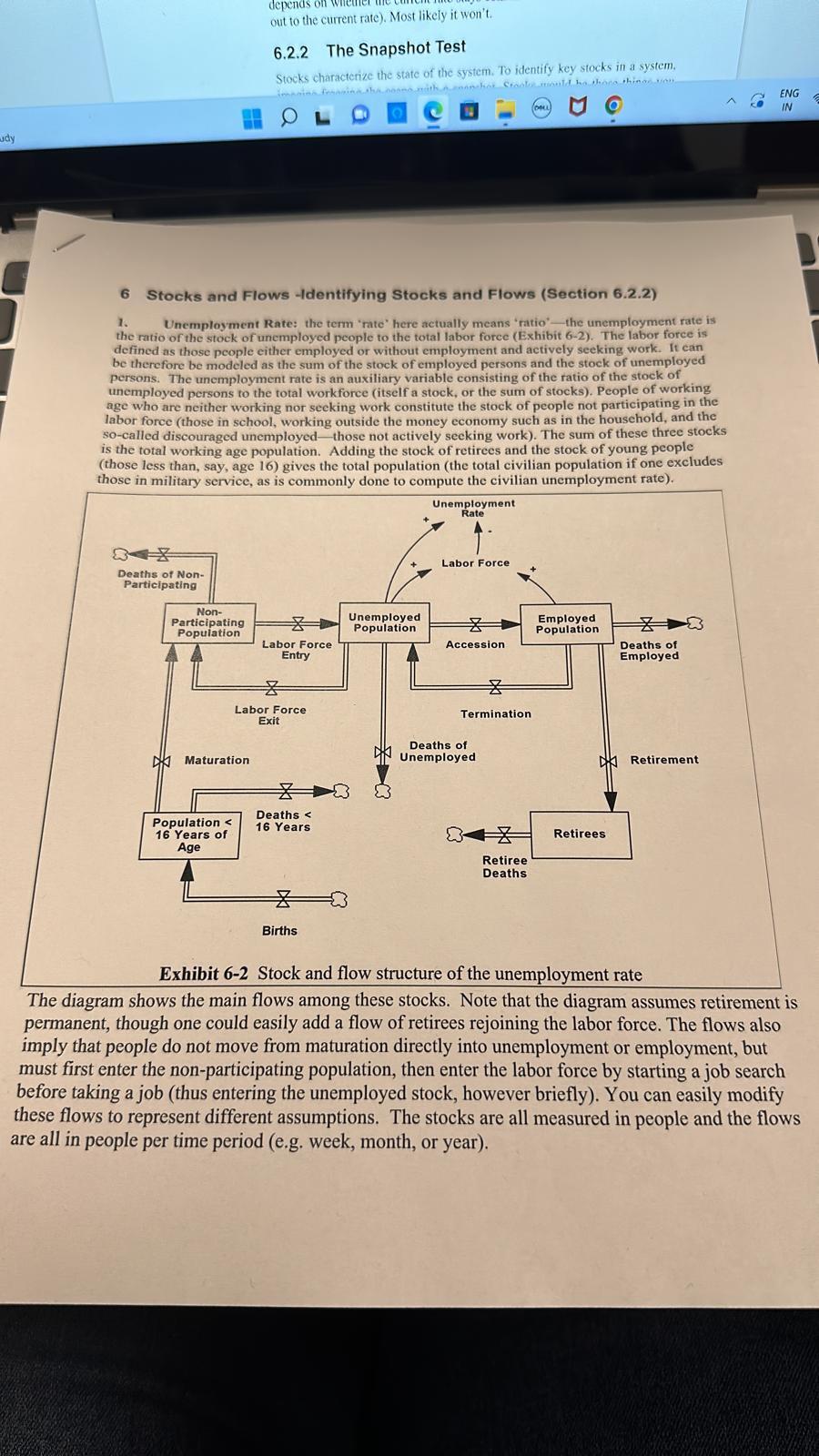 6 Stocks and Flows -Jdentifying Stocks and Flows