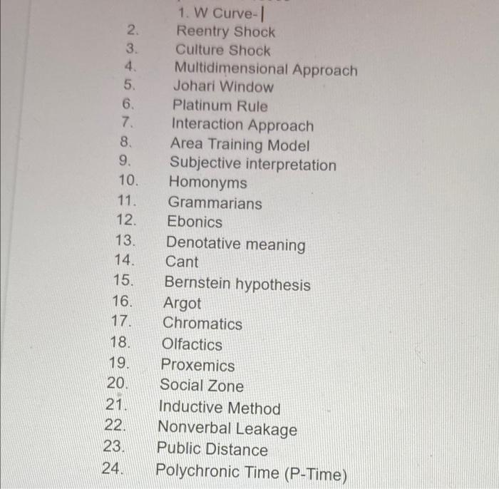 subject issues in cross cultures define followinh