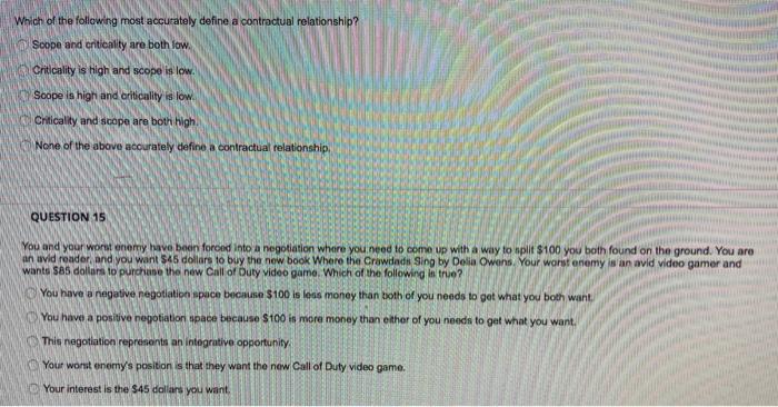 Which of the following most accurately define a