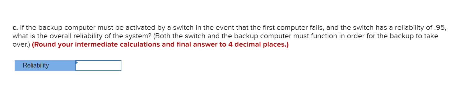 1. 2. 3. Problem 45-4 (Algo) A product engineer
