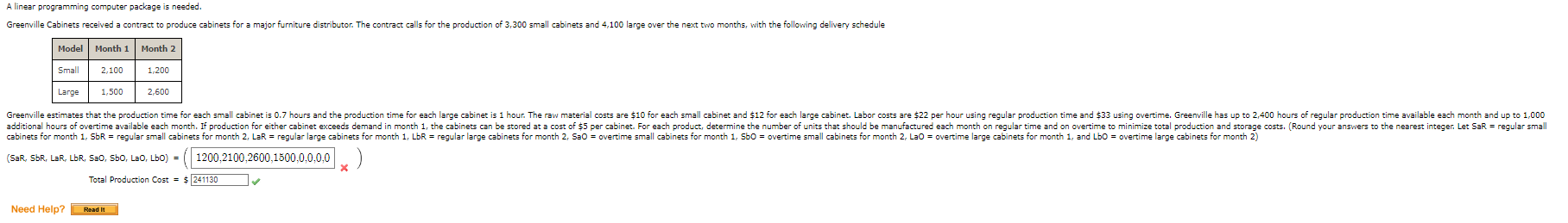 Please explain how to solve the incorrect