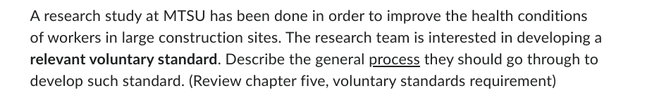 Engineering Safety A research study at MTSU has