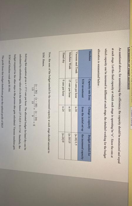 how we got x and the answer for the three parts