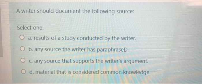a). The final step in the communication process