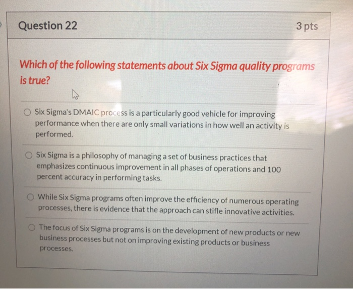 Question 10 3 pts Does good strategy execution