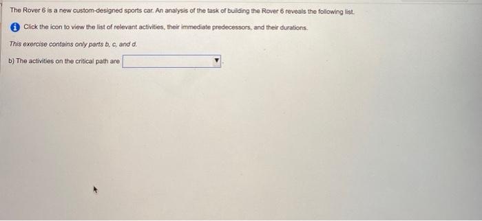 question has addition parts that I cannot post