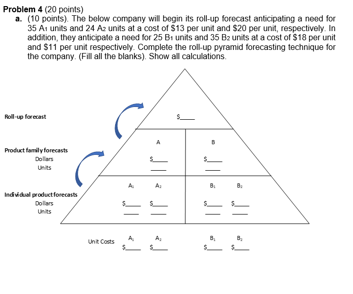 Problem 4 (20 points) a. (10 points). The below