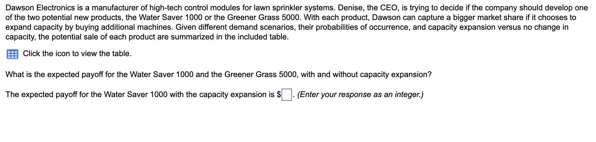 Dawson Electronics is a manufacturer of high-tech