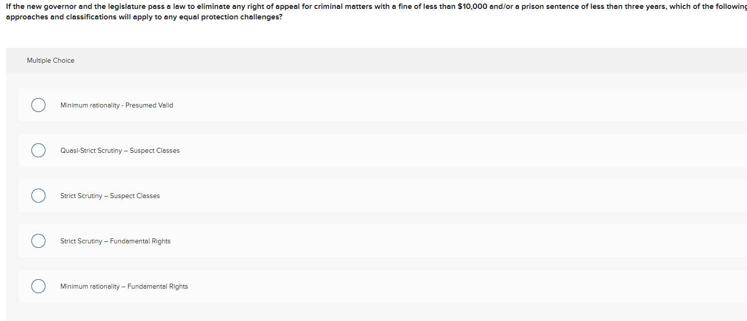 If the new governor and the legislature pass a