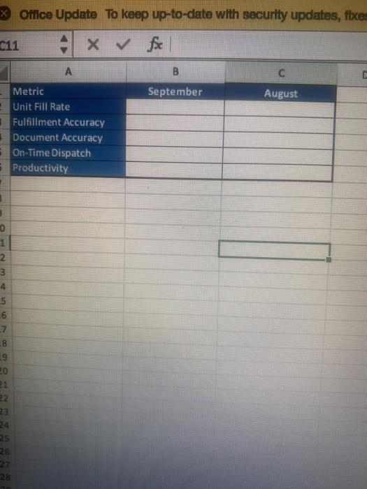 do it in excel please B D 1 2 Customer Order