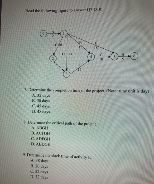 Read the following figure to answer Q7-Q10: 0 0 B