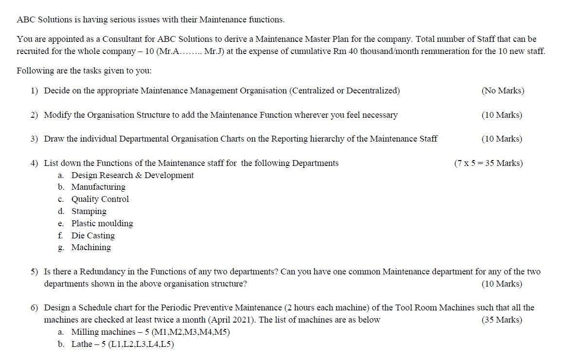 Case Study: ABC Solutions Sdn. Bhd. is a vendor
