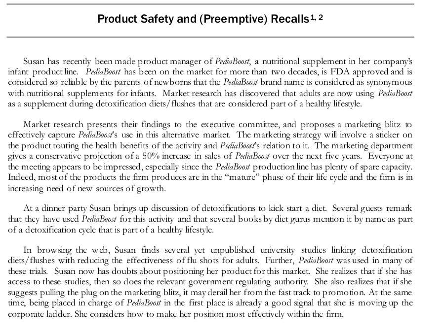 1. what is susans most powerful and persuasive