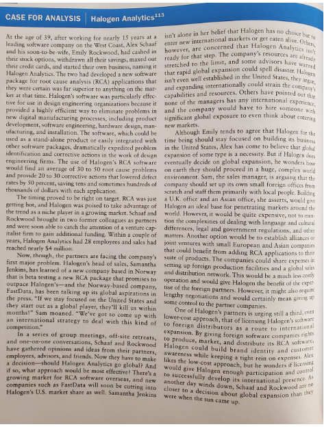 1. What are the arguments for Halogen Analytics