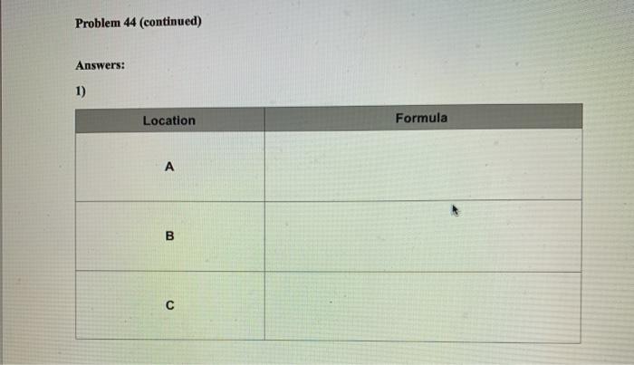 44. - 8 Points -- ABC Company is looking to