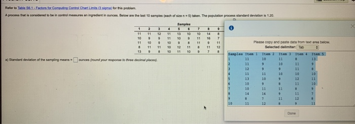Roller i T 56.1. Factors for Computing Control