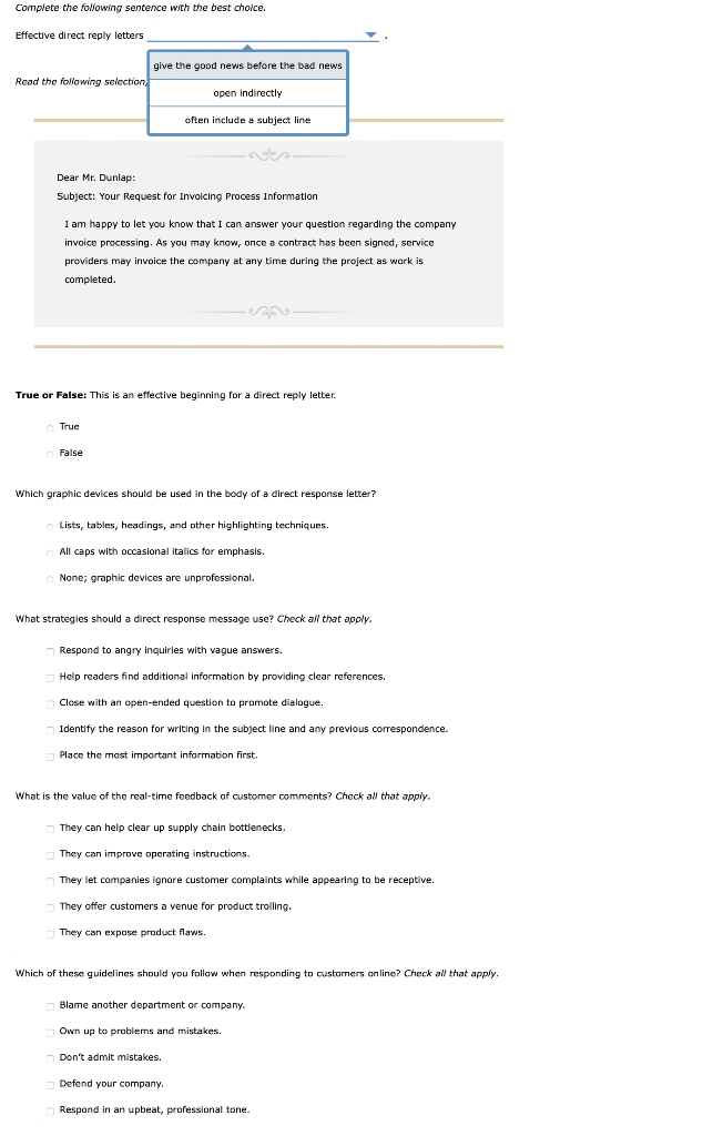 2. Request, Response, and Instruction Messages