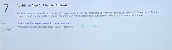 pls help Additional Algo 5-17 Multiple Flow Units