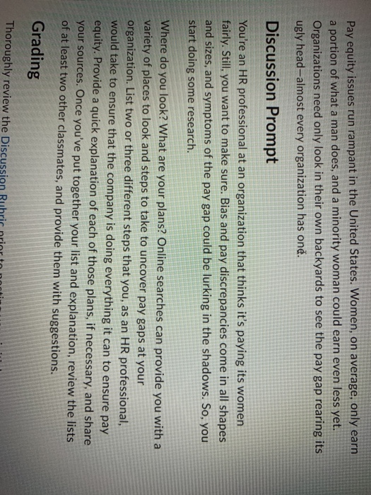 Pay equity issues run rampant in the United