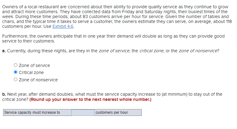 Owners of a local restaurant are concerned about