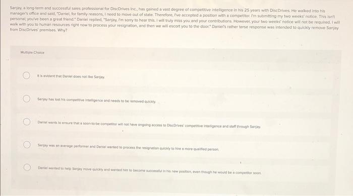 Sana, a long term and successful sales