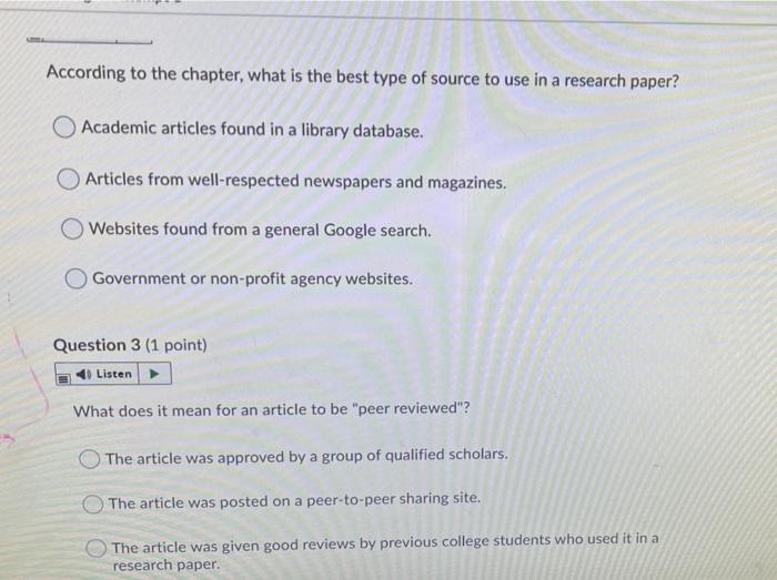 According to the chapter, what is the best type