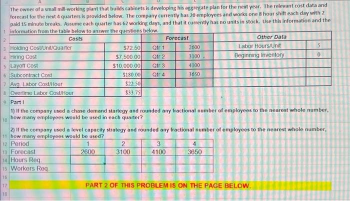 please show work if possible. thank you! will be