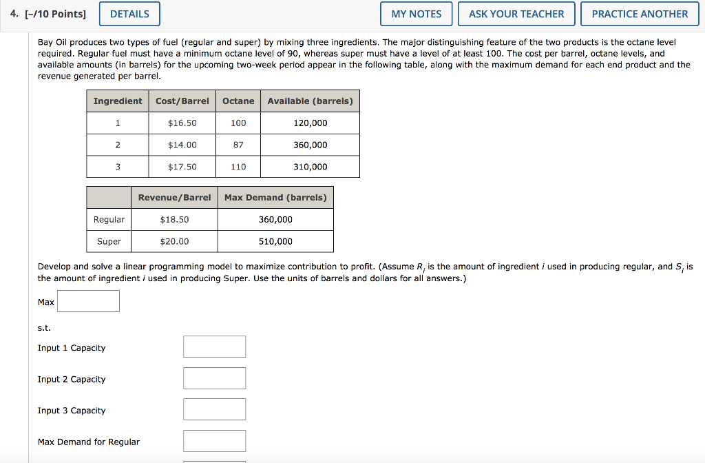 4. [-/10 Points] DETAILS MY NOTES ASK YOUR