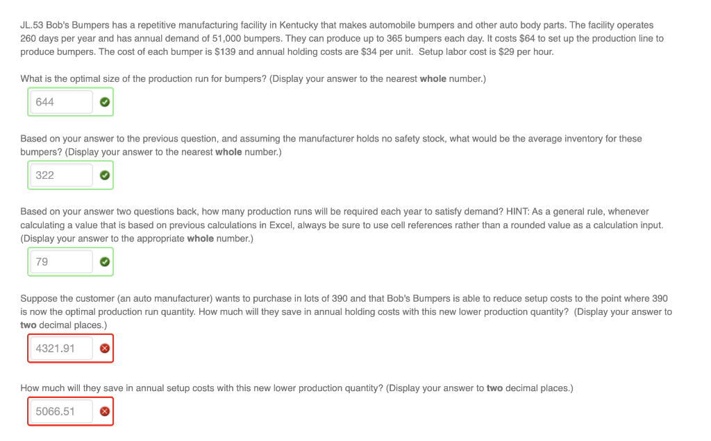 JL.53 Bob's Bumpers has a repetitive