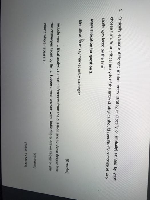 my chosen firm is Nissan 1. Critically evaluate